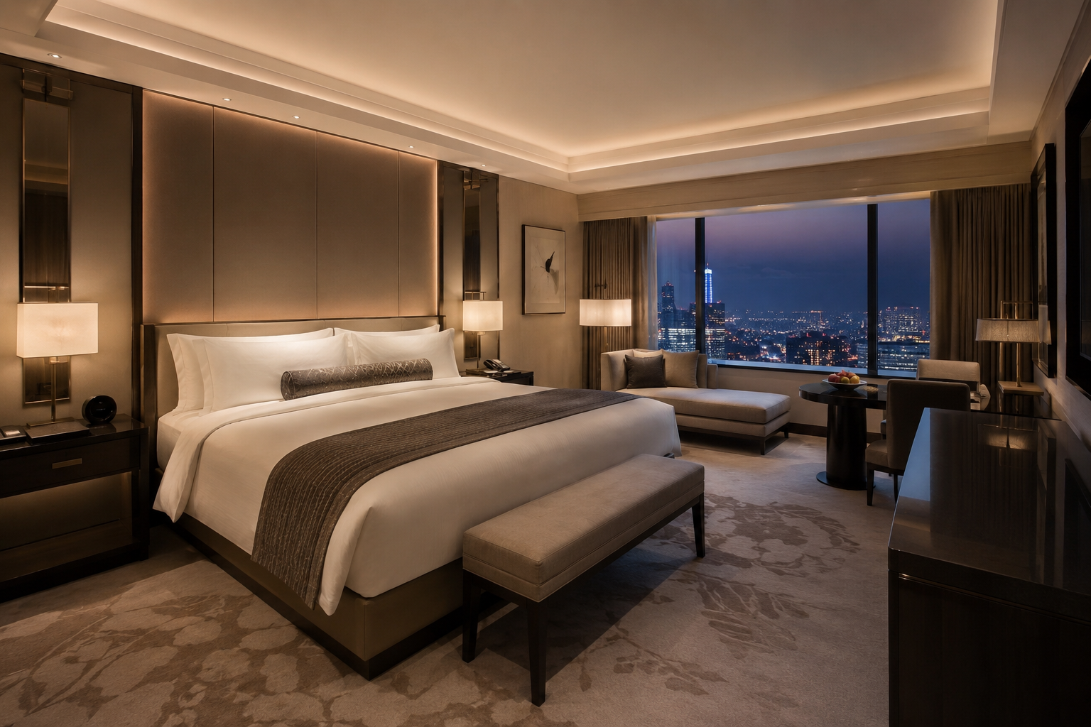 5. Hotel Suite Bedroom